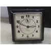 Image 2 : Three Vintage Deco Desk Clocks Including Westclox and Bayard