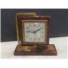 Image 9 : Three Vintage Deco Desk Clocks Including Westclox and Bayard