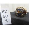 Image 1 : Vintage Winnipeg Blue Bombers .925 Silver CFL Mens Ring, 20 Grams