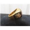 Image 4 : Vintage Winnipeg Blue Bombers .925 Silver CFL Mens Ring, 20 Grams