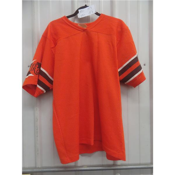 Vintage BC Lions Men's Large CFL Football Jersey