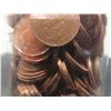 Image 3 : Vintage Crescent Creamery Milk Bottle Filled With Pennies - Over 5lbs