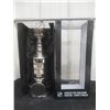 Image 2 : NHL Stanley Cup Coin Bank With Original Silk Lined Display Box 13.5" Tall