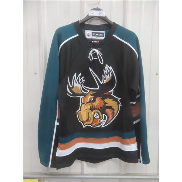 Vintage Manitoba Moose Men's Small Reebok Hockey Jersey