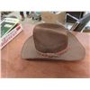 Image 2 : Cowboy Hat, Size 7 1/4–7 3/8, and Straw Hat