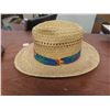 Image 6 : Cowboy Hat, Size 7 1/4–7 3/8, and Straw Hat