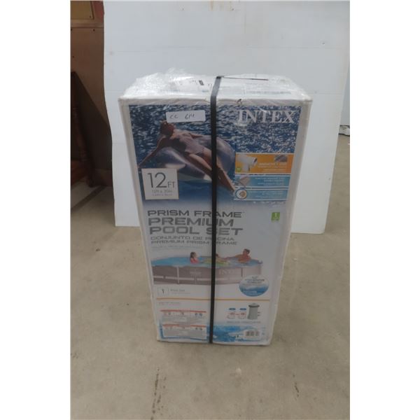 Intex Above-Ground Pool Prism Frame, 30" x 12'