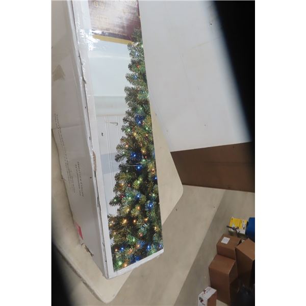 6.5' Pre-Lit Christmas Tree, Changing Colors