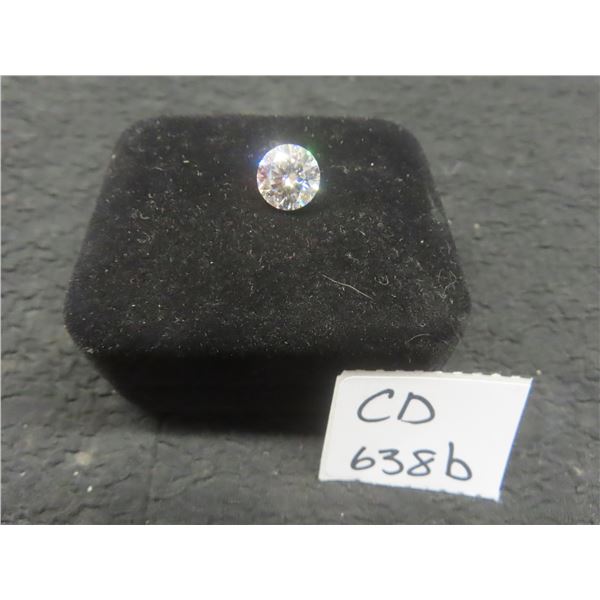 New 3.0 Carat Moissanite Lab Diamond, Round Brilliant Cut (GH–VVS1), GRA Report, Tests Positive