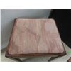 Image 2 : Wood Stool With Storage, 19" x 17" x 15"