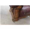 Image 5 : Leather/Leather-Style Living Room Chair and Love Seat, 60" Wide