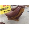 Image 9 : Leather/Leather-Style Living Room Chair and Love Seat, 60" Wide