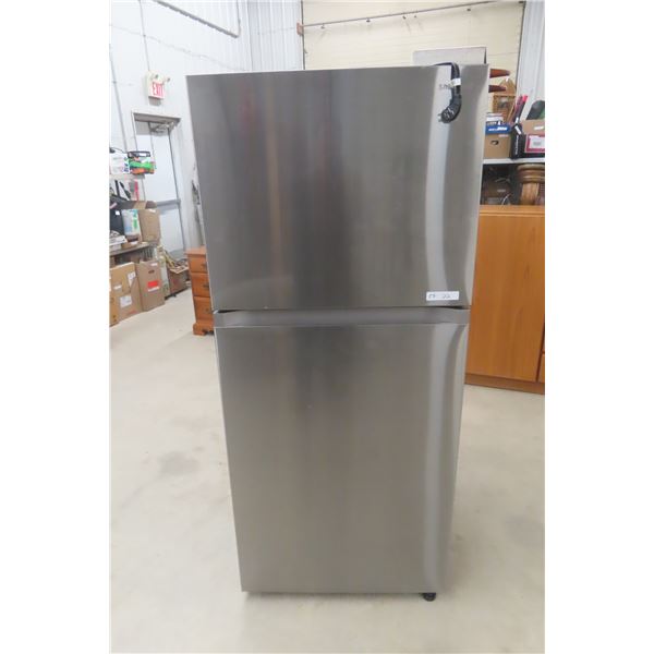 Samsung Stainless Fridge, 65" x 31" x 29"