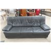 Image 2 : Leather/Leather-Style Couch 82" and Love Seat 60"