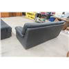 Image 5 : Leather/Leather-Style Couch 82" and Love Seat 60"