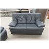 Image 6 : Leather/Leather-Style Couch 82" and Love Seat 60"
