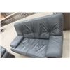 Image 8 : Leather/Leather-Style Couch 82" and Love Seat 60"