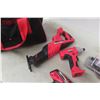 Image 5 : Tool Set Including Circular Saw, Reciprocating Saw, Drill, Charger, and Case