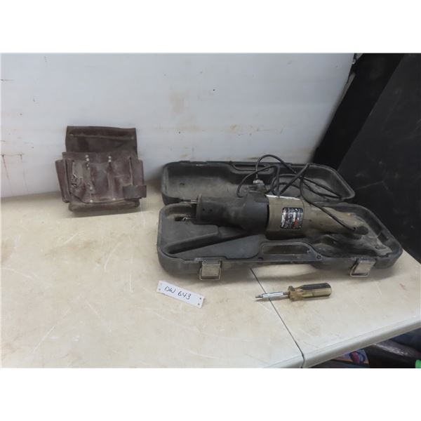 Tool Pouch & Porter Cable Powered Tiger Saw