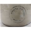 Image 2 : 2-Gallon Stoneware Crock and Vintage Lye Solution Stoneware Container With Brass Dispenser