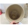 Image 4 : 2-Gallon Stoneware Crock and Vintage Lye Solution Stoneware Container With Brass Dispenser