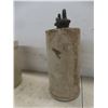 Image 7 : 2-Gallon Stoneware Crock and Vintage Lye Solution Stoneware Container With Brass Dispenser