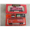 Image 5 : New HO Gauge Model Train Cars Including Caboose, Freight, and Tanker