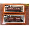 Image 2 : HO Gauge Train Cars Including Cabooses, Passenger Cars, Cargo, Engine, and Transformer