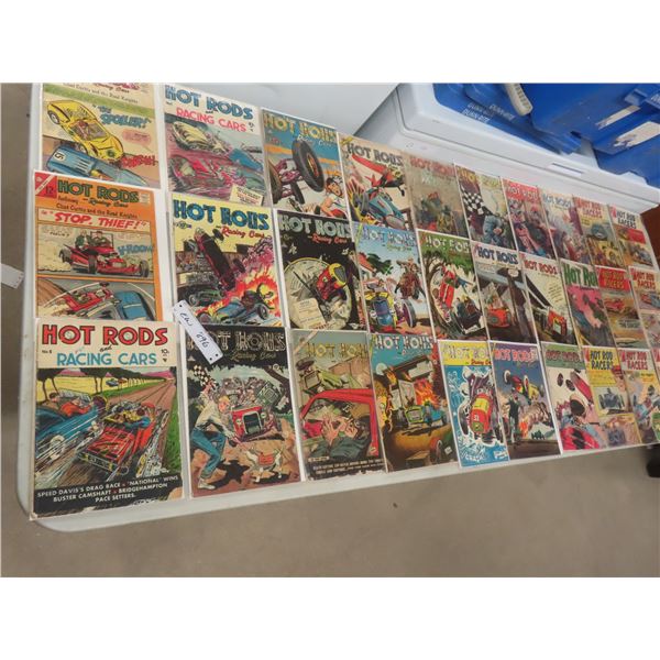 30 Hot Rods Comics, Racing Cars, and Speedway Comics, 10¢–12¢