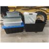 Image 1 : 6 Storage Totes and 5 Lids, Various Sizes
