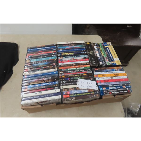 70 DVDs