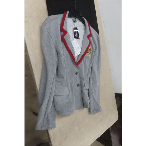 Astrid Deetz Beetlejuice Grey Blazer