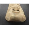 Image 4 : Indonesian or Japanese Hand-Carved Face Mask, Asian Pacific Northwest Cultural Art, 13 1/2" x 7"
