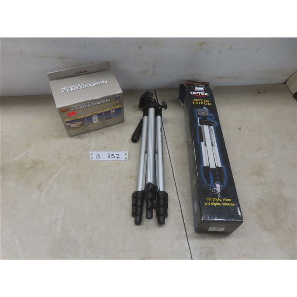 Optex Opt-10 Tripod, Monster Flat Screen Performance Pack