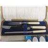 Image 2 : 3-Piece Carving Set, Hopkinson Cutlass, 8-Piece Knife Set With Original Box, Steak Knives, Wilton F