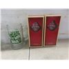 Image 3 : 7-Up Cardboard Coasters, Ritz Soup Bowls, Photo Frame, 2 Rickards Glasses, Beer Mug, Coke Glass