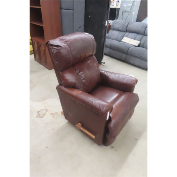 Leather/Leather Style Recliner