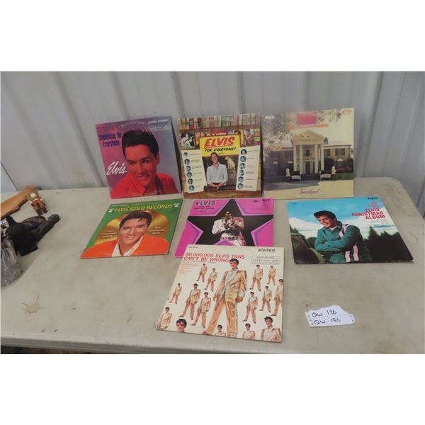 7 Elvis Presley Records
