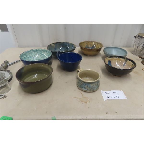 Pottery/Stoneware Bowls