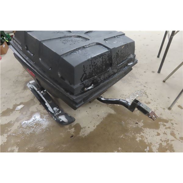 Carry-Boggan Snowmobile Enclosed Sleigh, Serial 3965