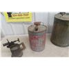 Image 4 : 3 Gas Cans and Blow Torch