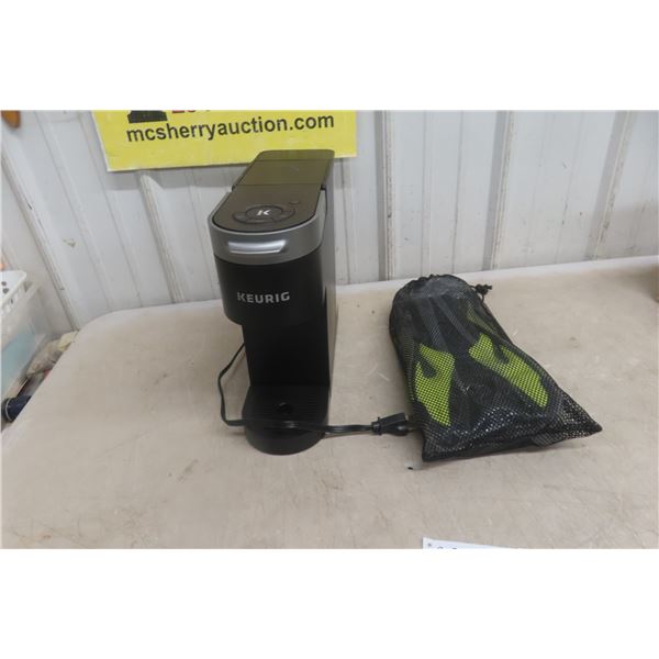 Keurig Brewing Machine and Snorkeling Gear