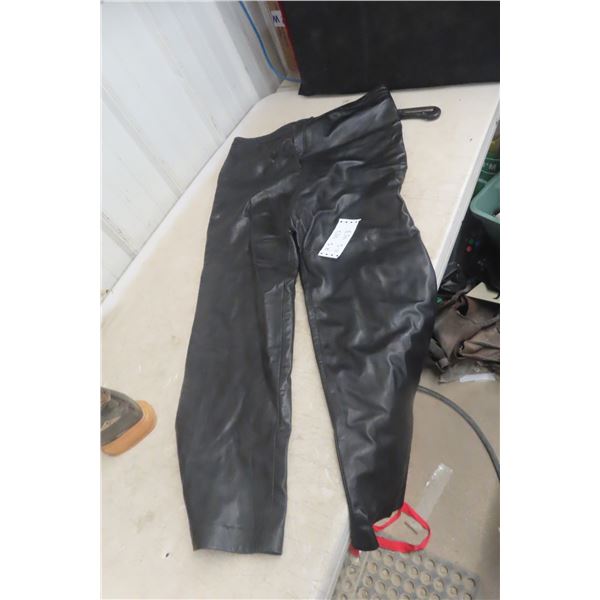 Daniel Leather Pants, Size 14