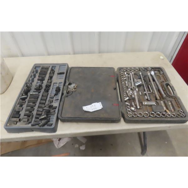 Wrenches and Sockets, 1/2 Inch, 3/8 Inch, Some 1/4 Inch