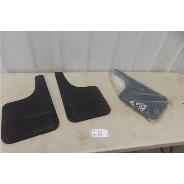 Set of 4 New Razor Back Mud Flaps