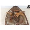 Image 3 : Vintage Snowshoes With Strapping, Measures 37" x 11", Original Pom-Poms