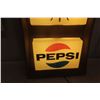 Image 3 : Vintage Pepsi Cola Light-Up Clock, 23" x 16" x 5", Lights Up