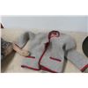 Image 5 : Vintage Lederhosen German Suede Shorts, Sweater, and 2 Felt Hats