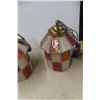 Image 3 : Vintage Pair Stained Glass Matching Hanging Light Fixtures