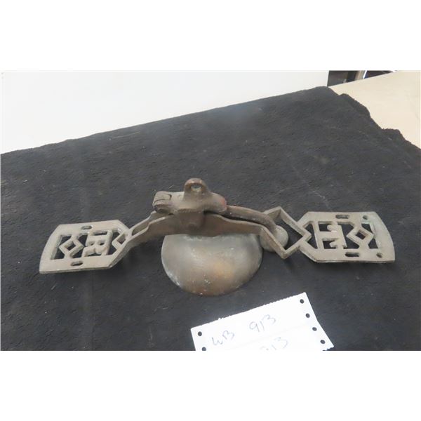 Antique Brass Winnipeg Train Trolley Bell